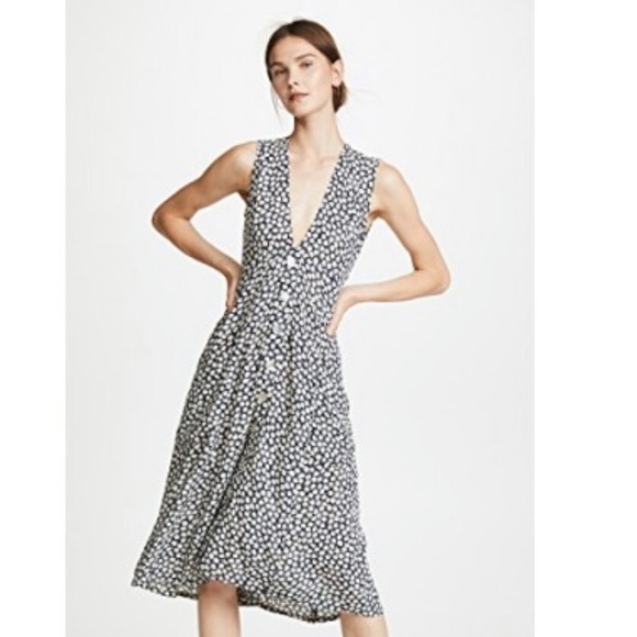 faithfull blohm midi dress
